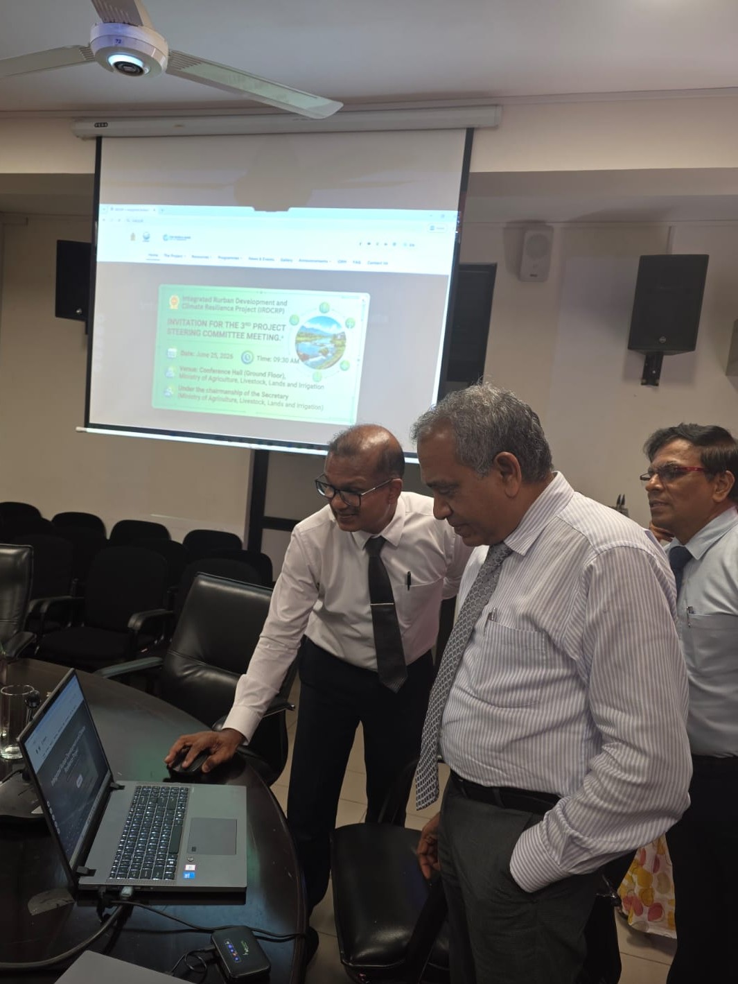 Integrated Rurban Development and Climate Resilience Project Official Website Launched at the 3rd Project Steering Committee Meeting