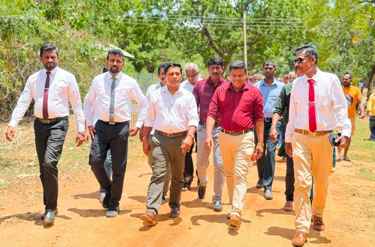 Rehabilitation of Distribution Canal System at Lunugamwehera Commences Under IRDCRP
