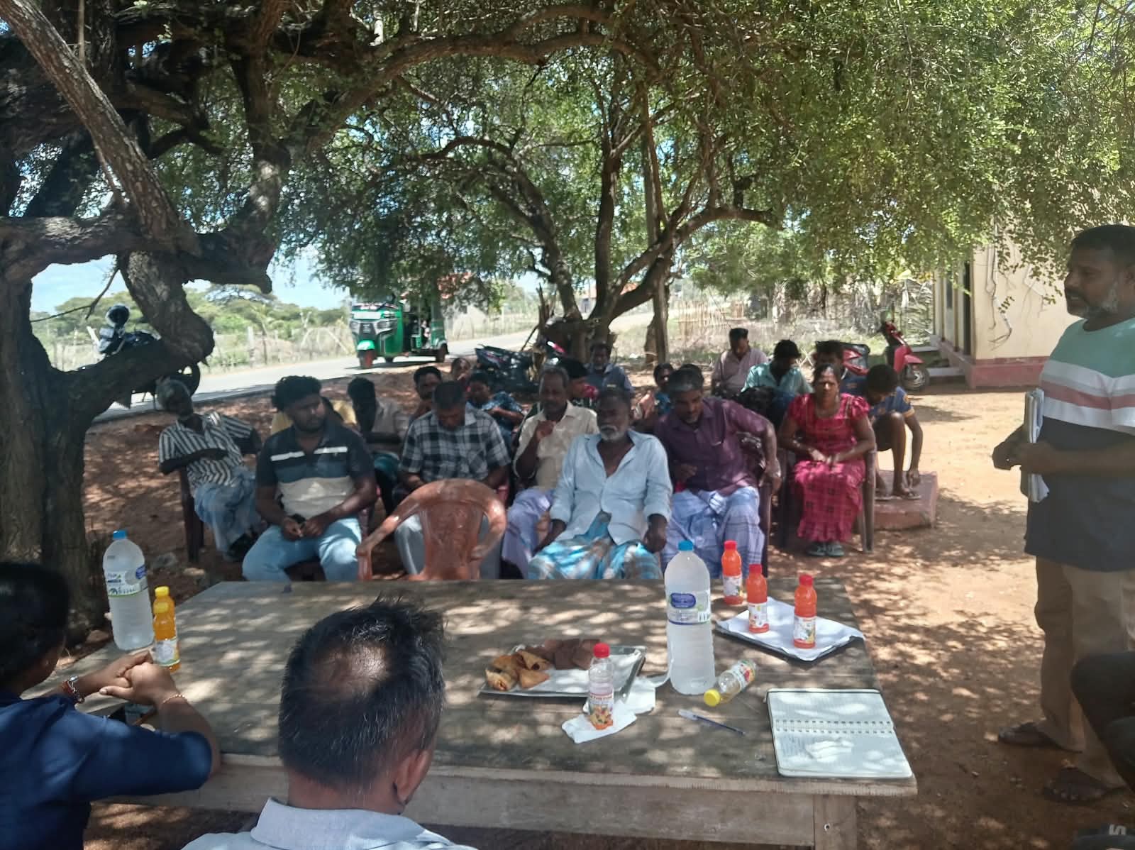 Kick-off and Formal Commencement of Minor Irrigation Tank Rehabilitation Works Held in Mannar District