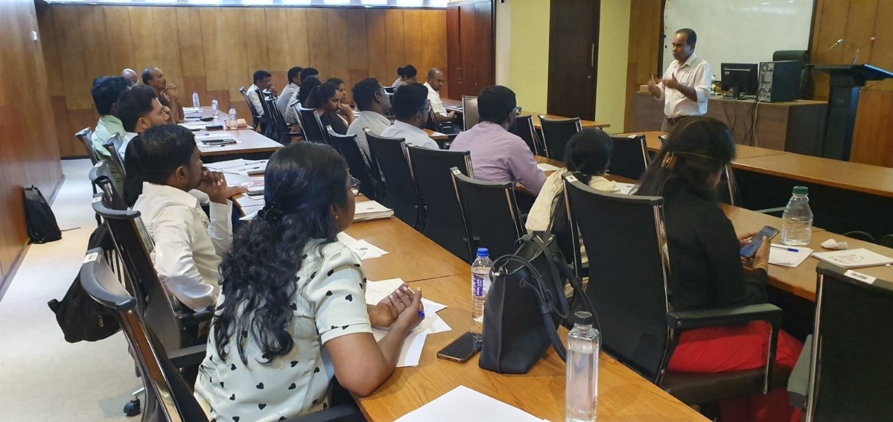 රජයේ ප්‍රසම්පාදන ක්‍රමවේද පිළිබඳ තෙදින පුහුණු වැඩසටහන සාර්ථකව අවසන්....